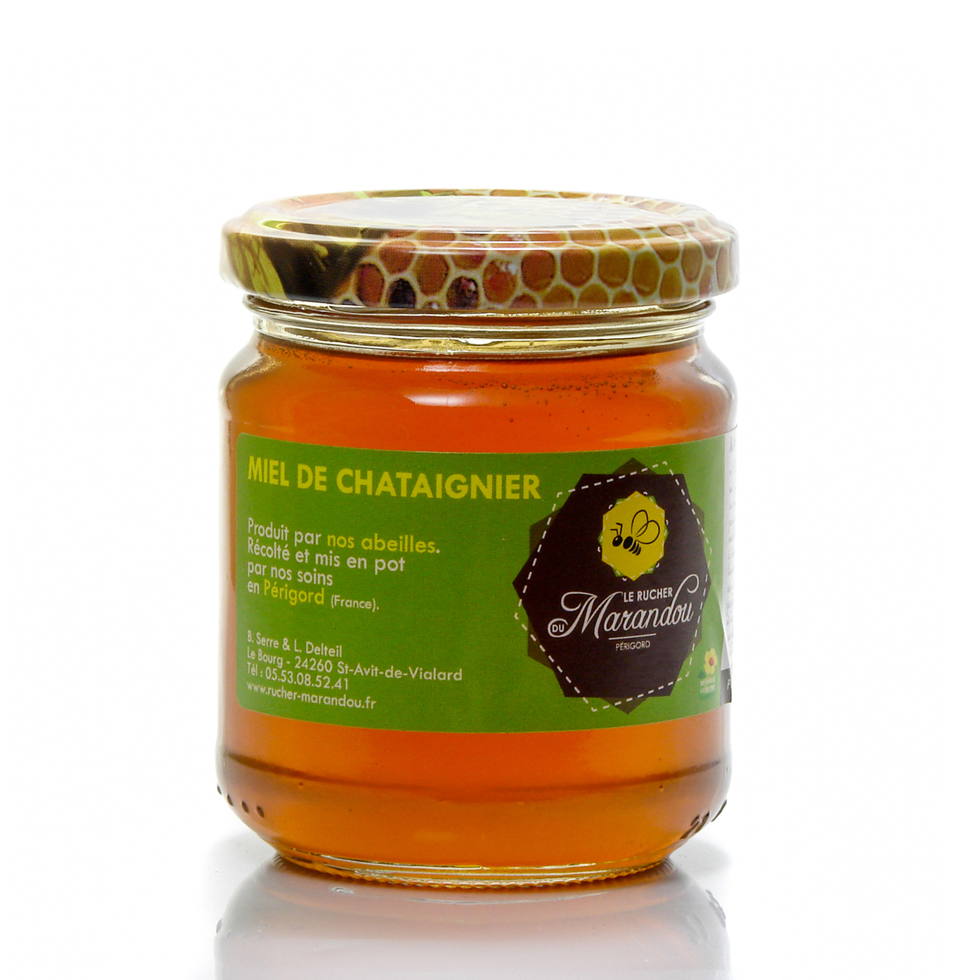 miel de chatâignier rucher de marandou Dordogne Périgord