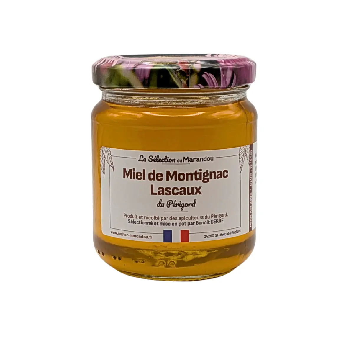 Miel de Montignac Lascaux du Périgord 250g – miel français sélectionné