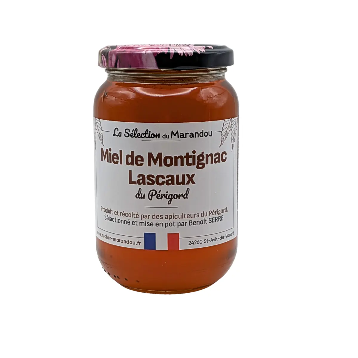 Miel de Montignac Lascaux du Périgord 500g – miel français artisanal