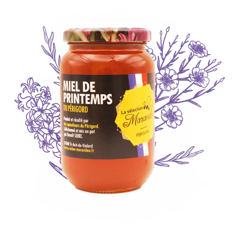 Miel de printemps – La Sélection du Marandou – Apiculteur Dordogne – Miel du Périgord