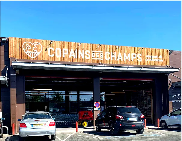 Magasin Copains des Champs à Eysines près de Bordeaux – vente directe de producteurs locaux