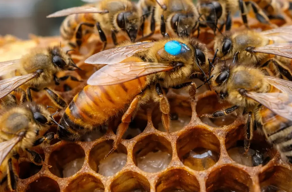 Améliorer nos ruches, ça commence par la reine