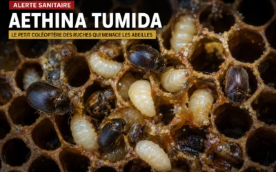 Aethina tumida : le petit coléoptère des ruches qui menace les abeilles