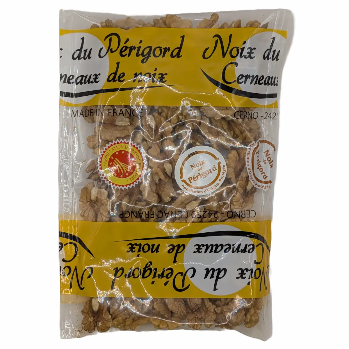 Sachet de cerneaux de noix du Périgord AOP Extra moitié – 150 g